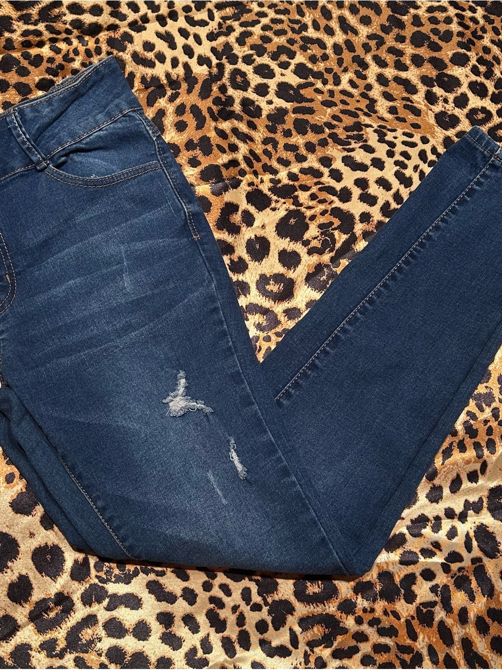 ❌SOLD❌Simply Young High Waisted Distressed Skinny Jeans
